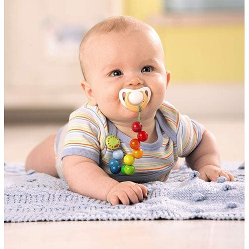 Pacifier Chain Rainbow Pearls - Image 4