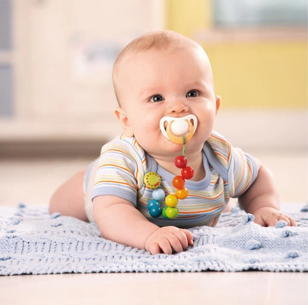 Pacifier Chain Rainbow Pearls - Image 5