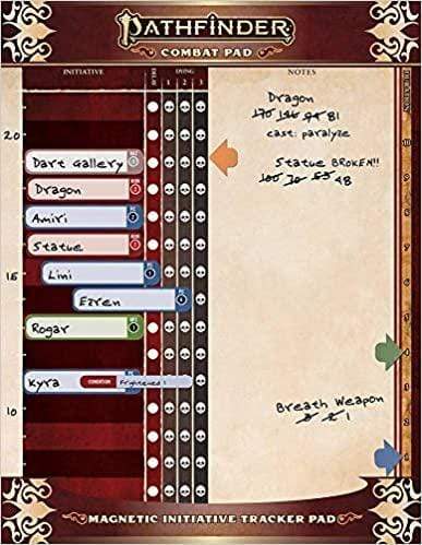 Pathfinder 2nd Edition Combat Pad