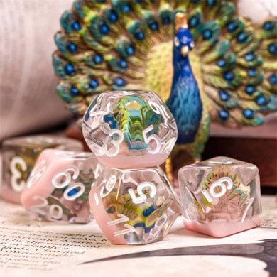 Peacock RPG Dice Set - Image 2
