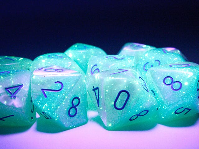 Gemini Pearl Turquoise - White/Blue D10 - Image 3