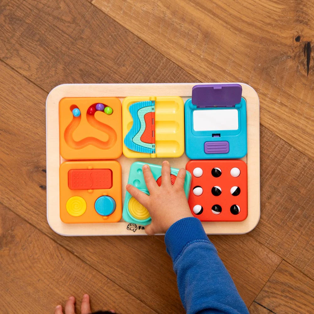 PlayTab - Modular, Sensory Activity Board for Babies and Toddlers - Image 4