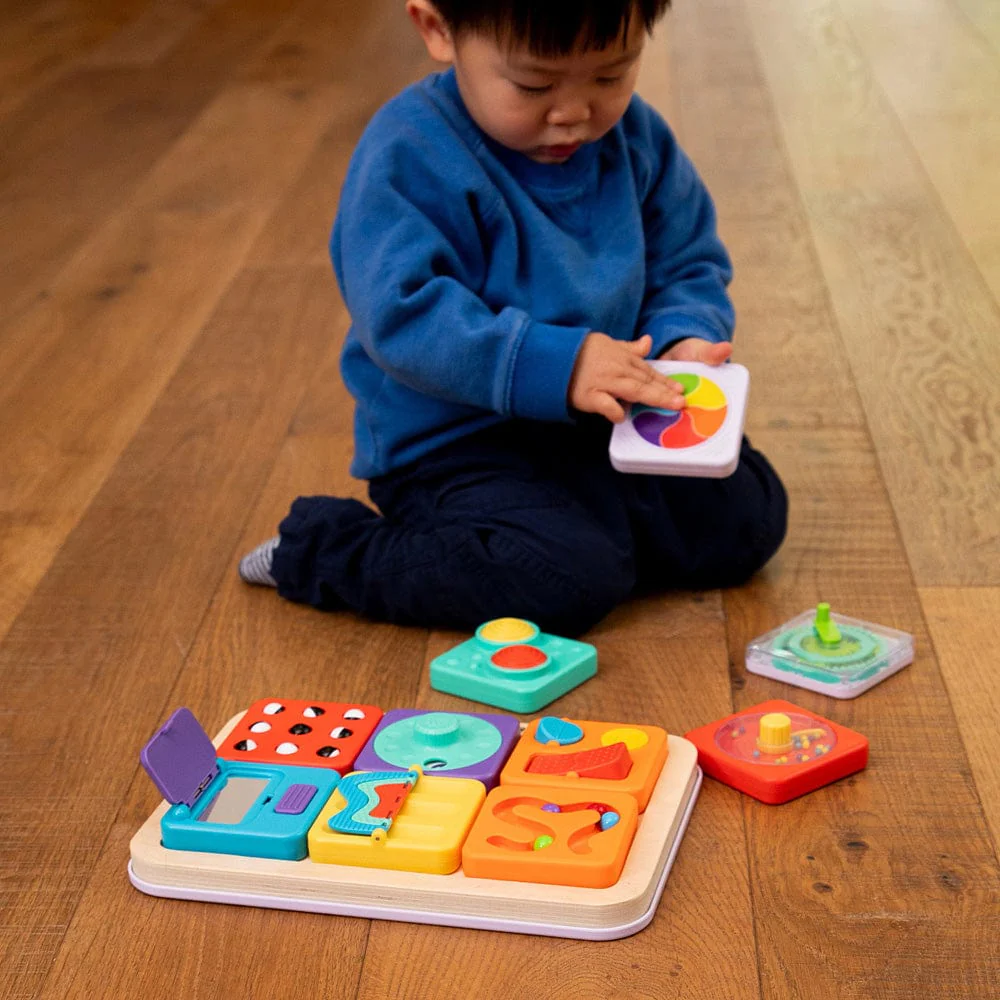 PlayTab - Modular, Sensory Activity Board for Babies and Toddlers - Image 5