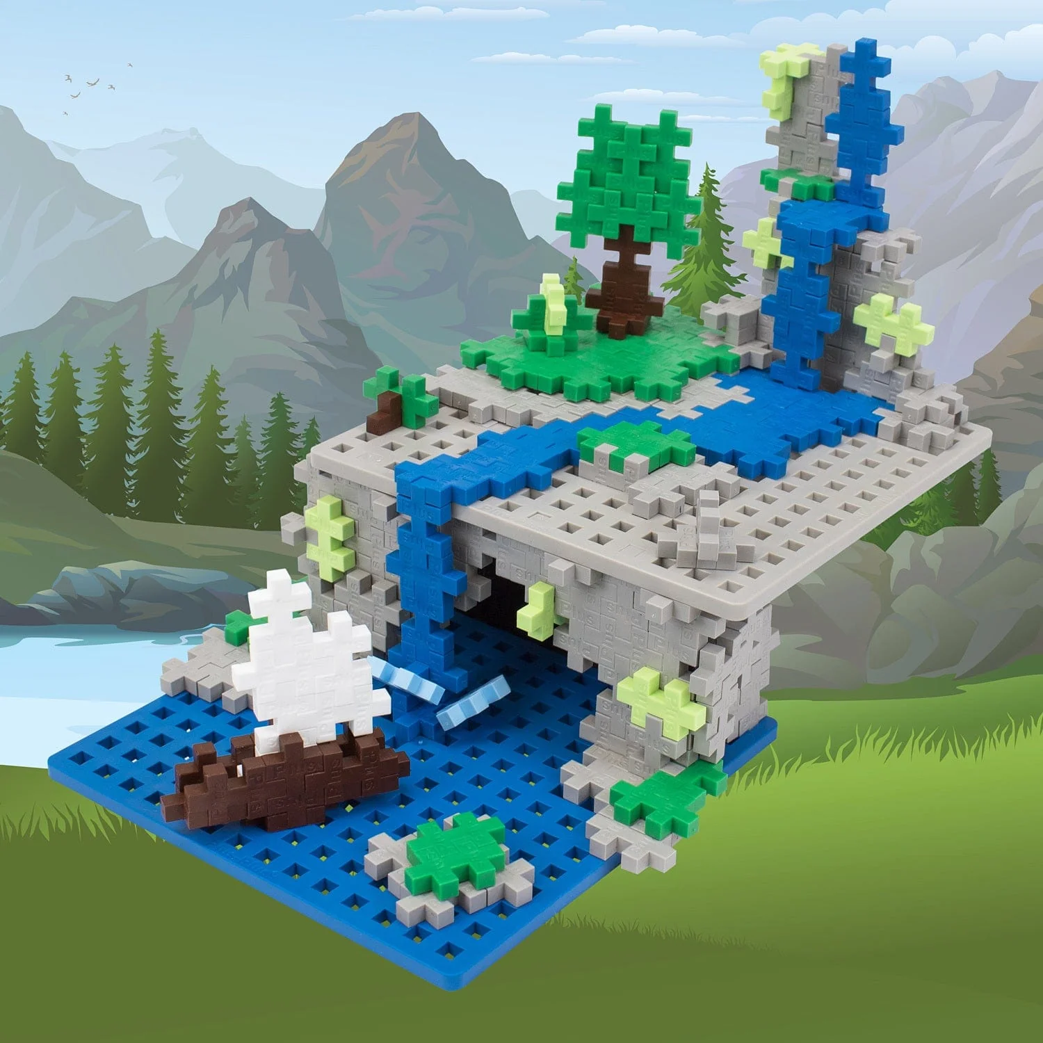 Baseplate Duo - Gray and Blue - Image 3