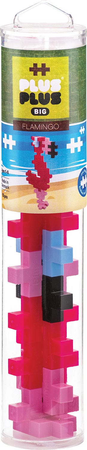 Plus-Plus BIG Tube Flamingo - 15 pcs - Image 6