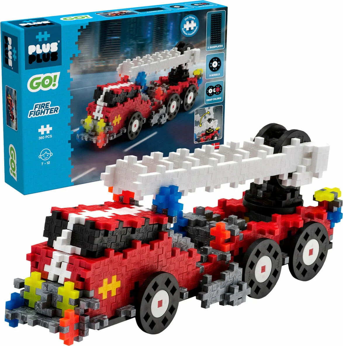 Plus-Plus GO! - Fire Fighter - Image 11