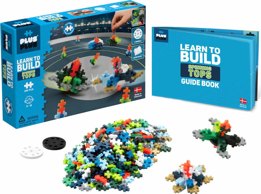 Plus-Plus Learn to Build - Spinning Tops