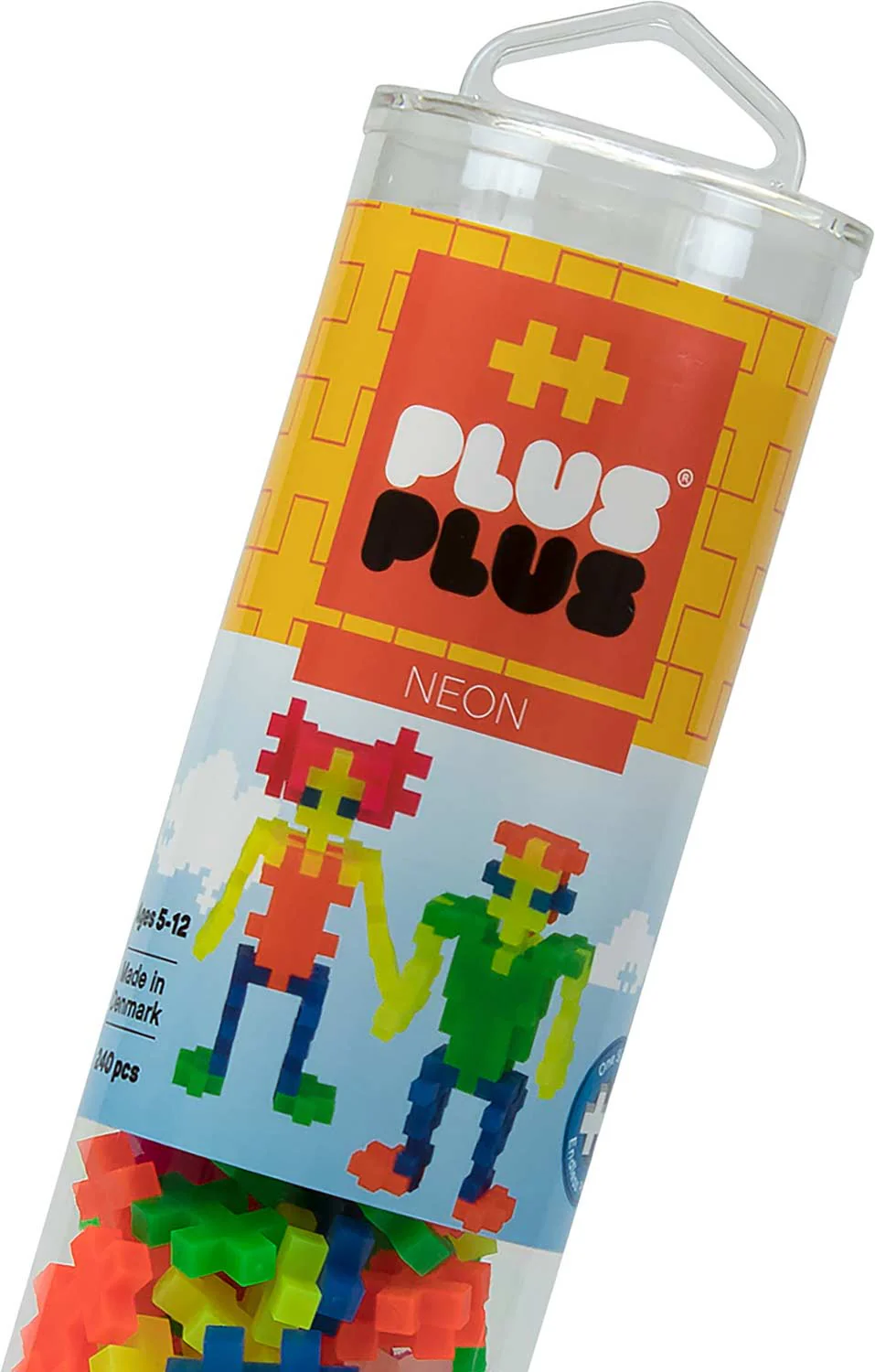 Plus-Plus Tube - 240 pc Neon - Image 13