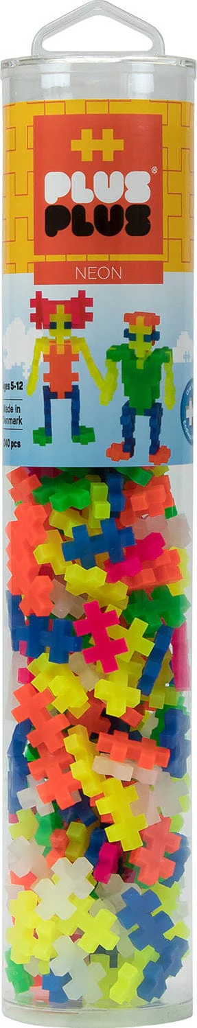 Plus-Plus Tube - 240 pc Neon - Image 15