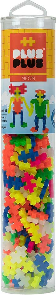 Plus-Plus Tube - 240 pc Neon - Image 16