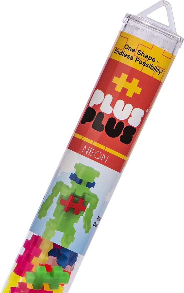 Plus-Plus Tube - Neon Mix - Image 3