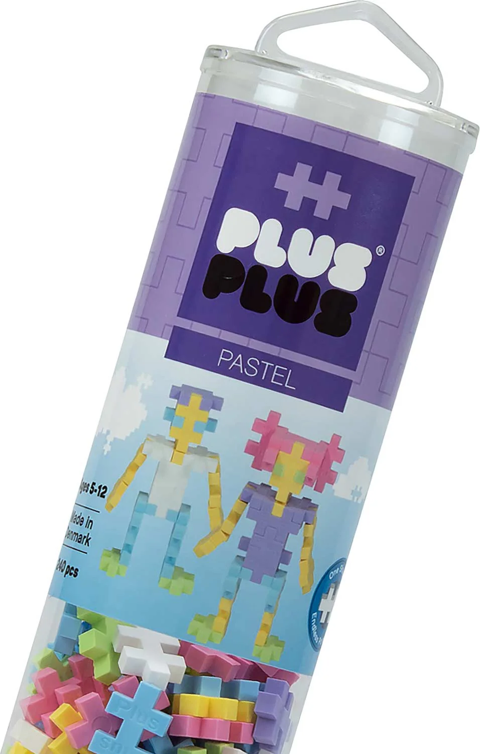 Plus-Plus Tube - 240 pc Pastel - Image 13
