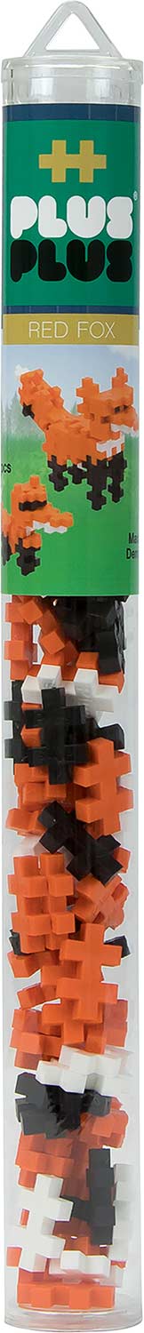 Plus-Plus Tube - Red Fox - Image 11