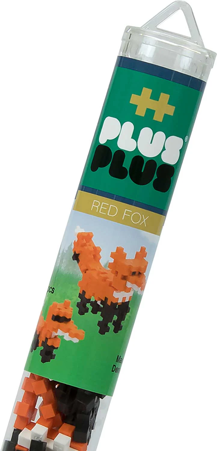 Plus-Plus Tube - Red Fox - Image 4