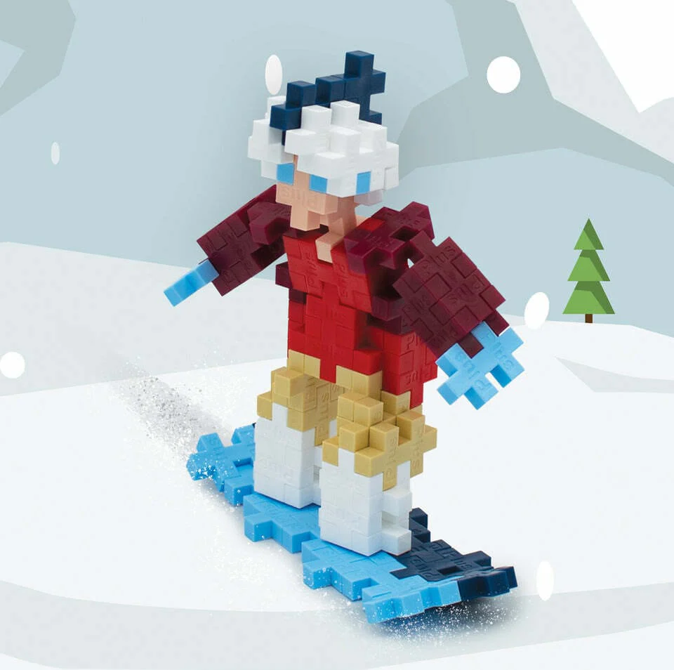 Plus-Plus Tube - Snowboarder - Image 2