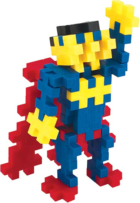 Plus-Plus Tube - Superhero - Image 2