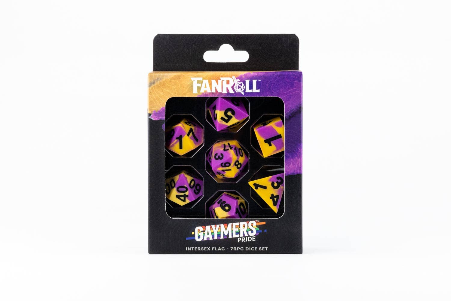 PRIDE Silicone Dice (NINE STYLES): Asexual - Image 14