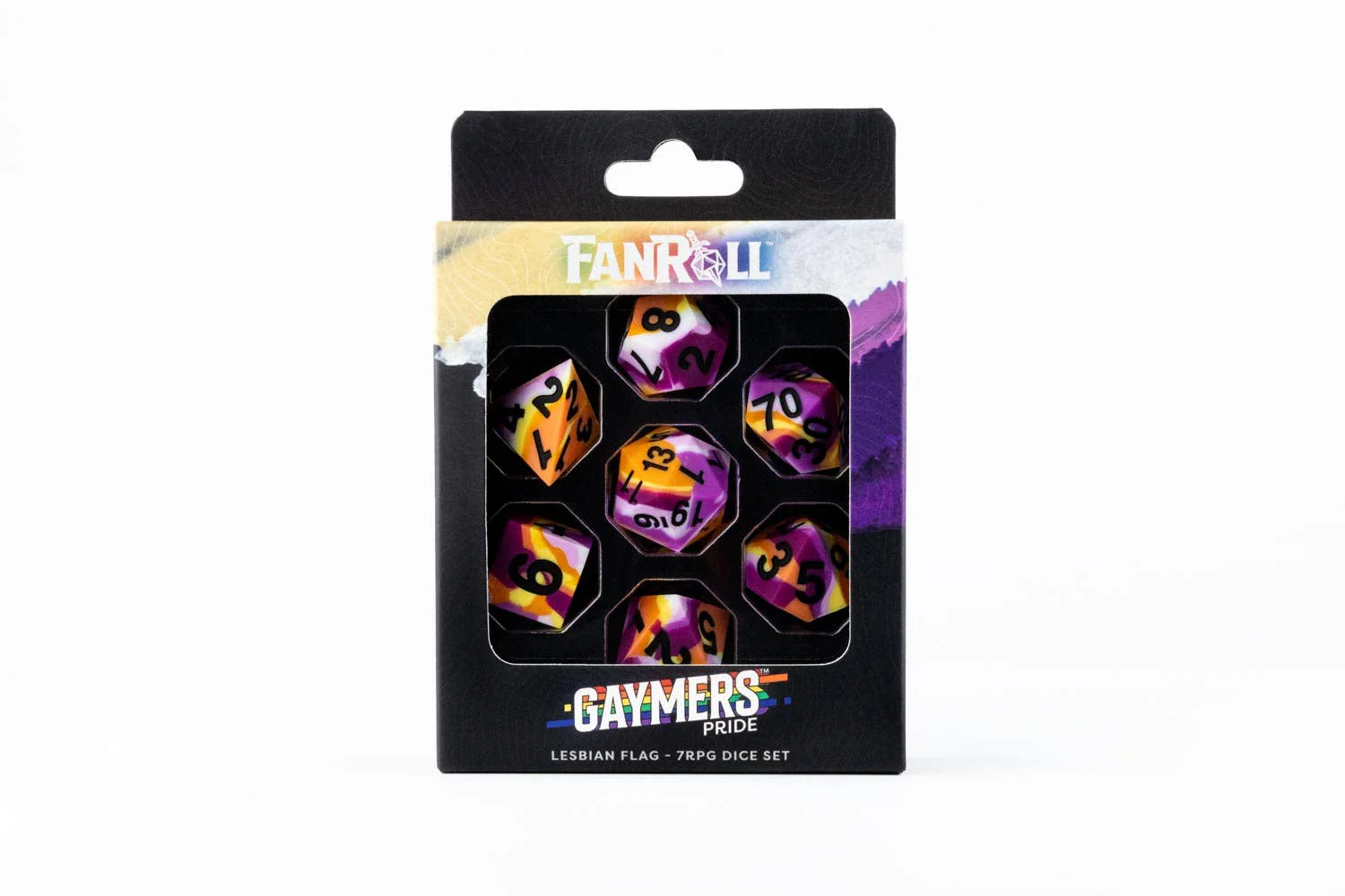 PRIDE Silicone Dice (NINE STYLES): Non Binary - Image 13