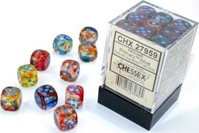 Nebula® 12mm D6 Primary™/blue Luminary™ Dice Block™ (36 dice) - Image 13