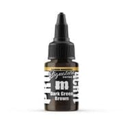 Pro Acryl Dark Green Brown Paint