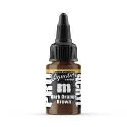 Pro Acryl Dark Orange Brown Paint