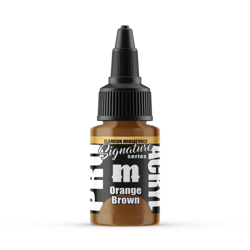 Pro Acryl Orange Brown Paint