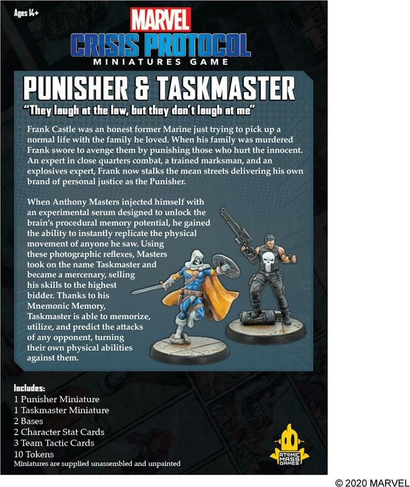Marvel Crisis Protocol: Punisher & Taskmaster - Image 3