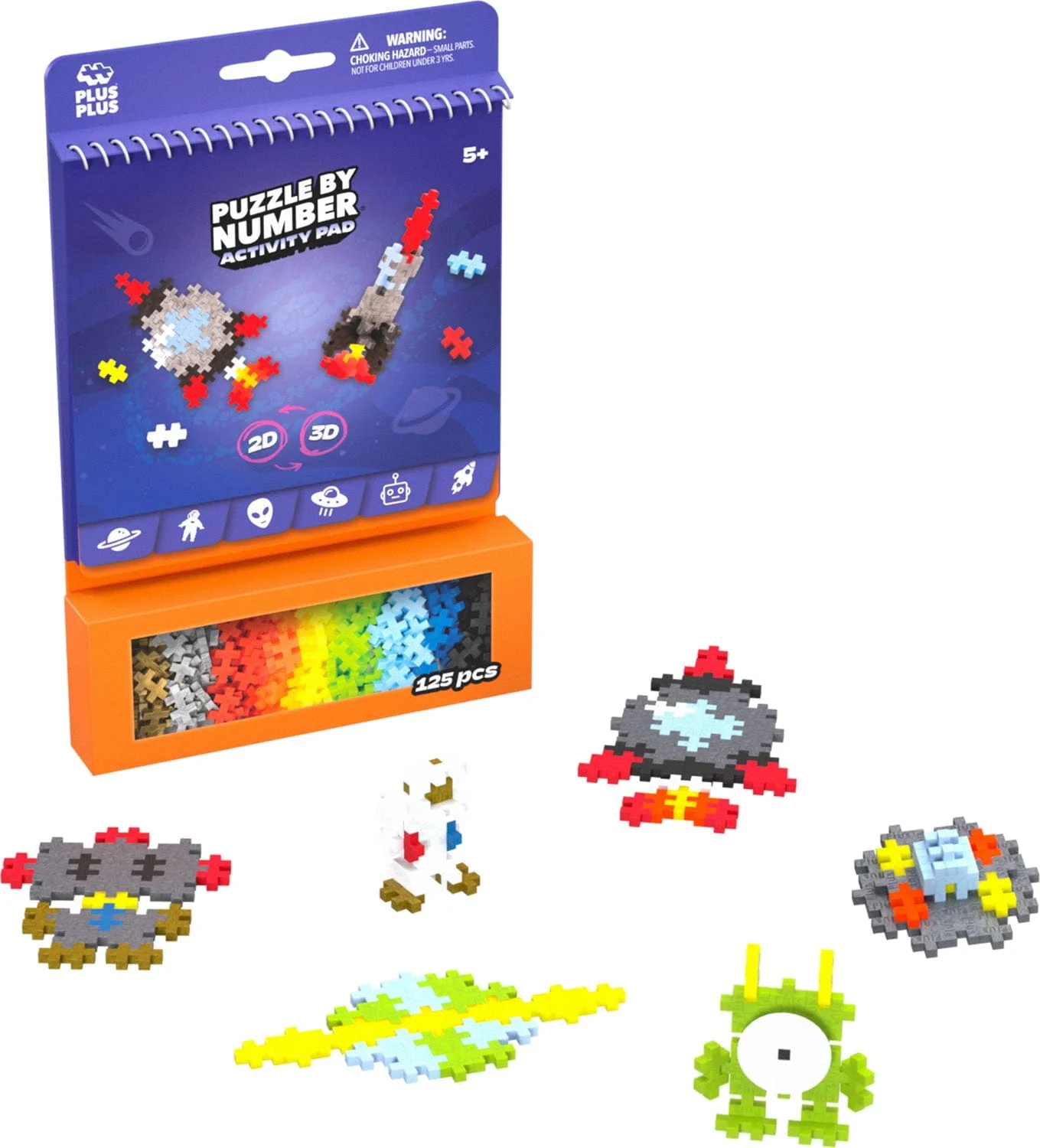Puzzle by Number - Activity Pad - Space - Image 2