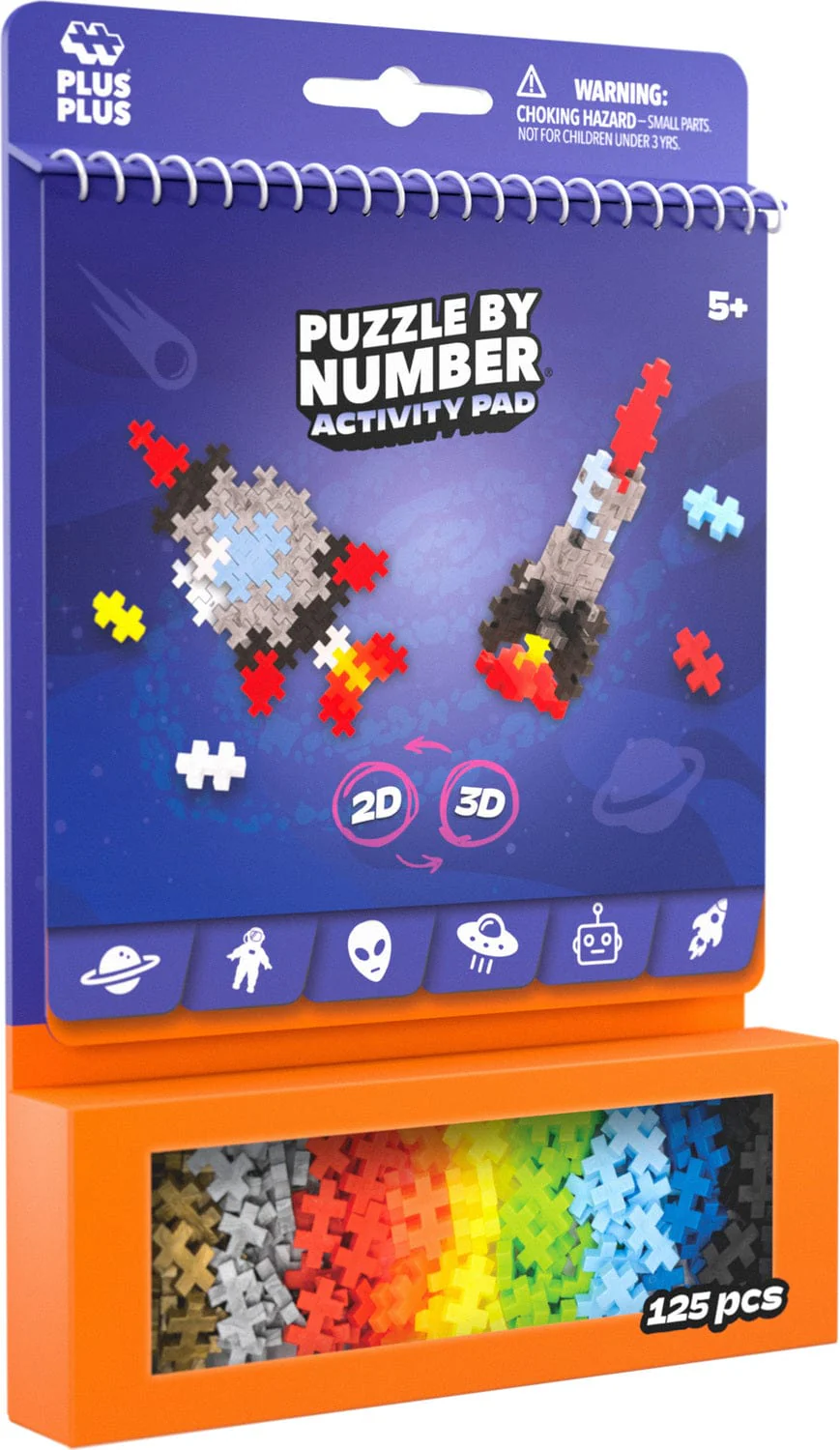Puzzle by Number - Activity Pad - Space - Image 4