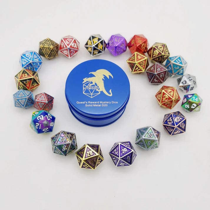 Quest's Reward Mystery Dice Solid Metal D20 - Image 2