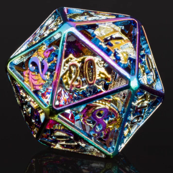 Rainbow Hollow Gems d20