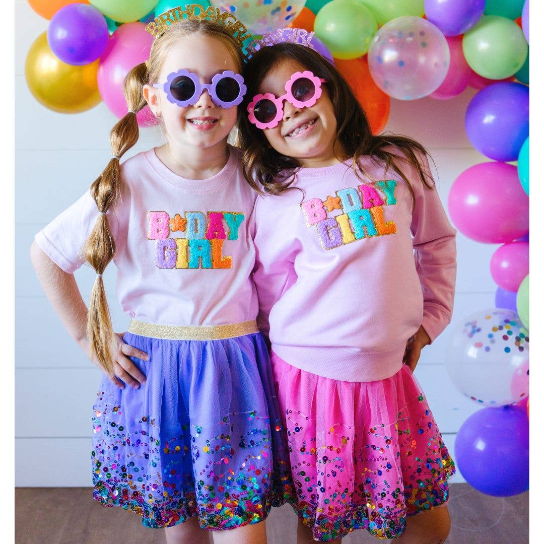 Raspberry Confetti Tutu - Dress Up Skirt - Kids Tutu: 1-2Y - Image 5