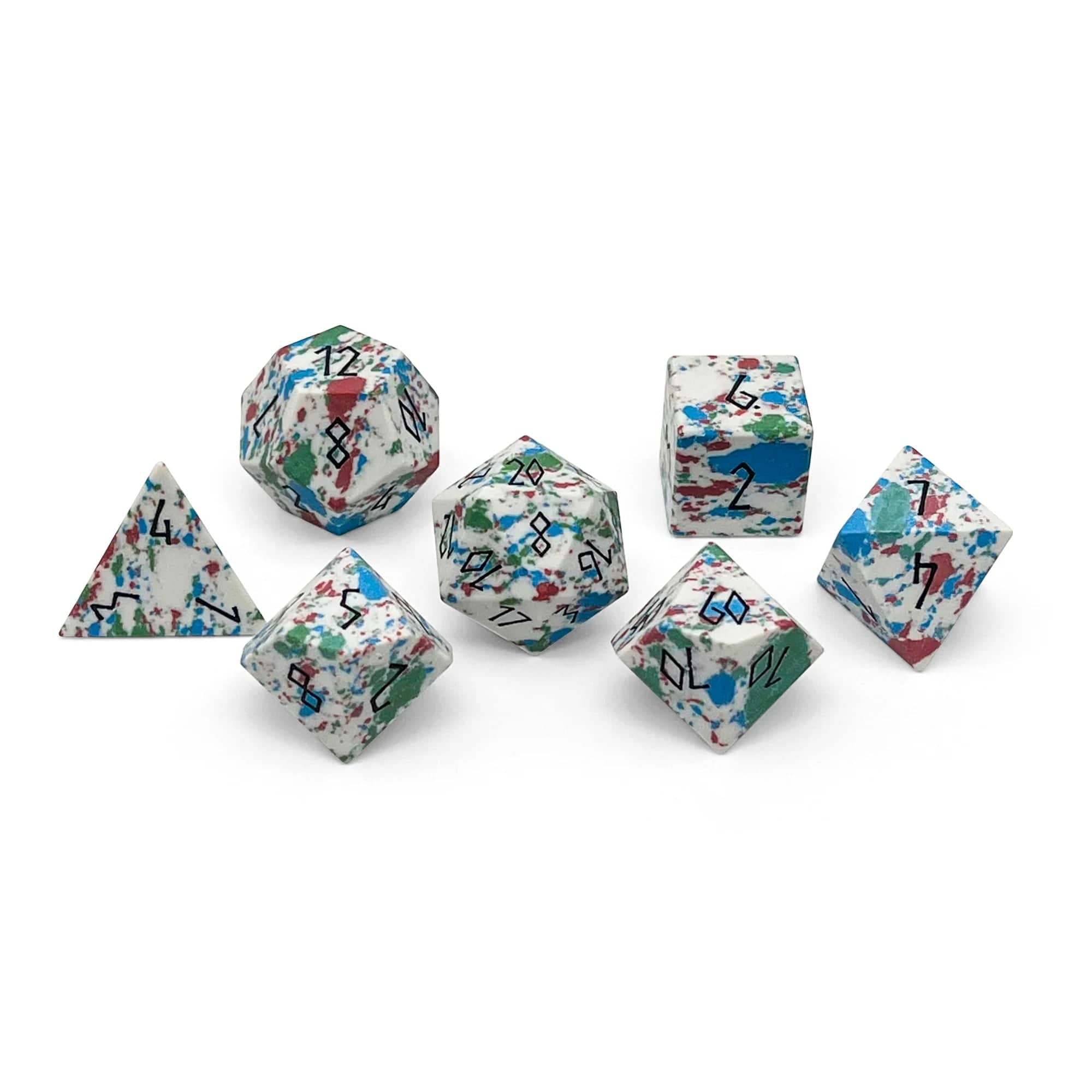 Red Green Blue White Turquoise
