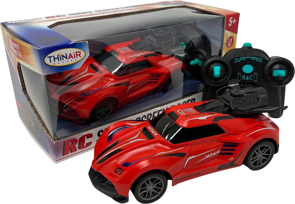 Red Remote Control Smoke Screen Racer - Image 4