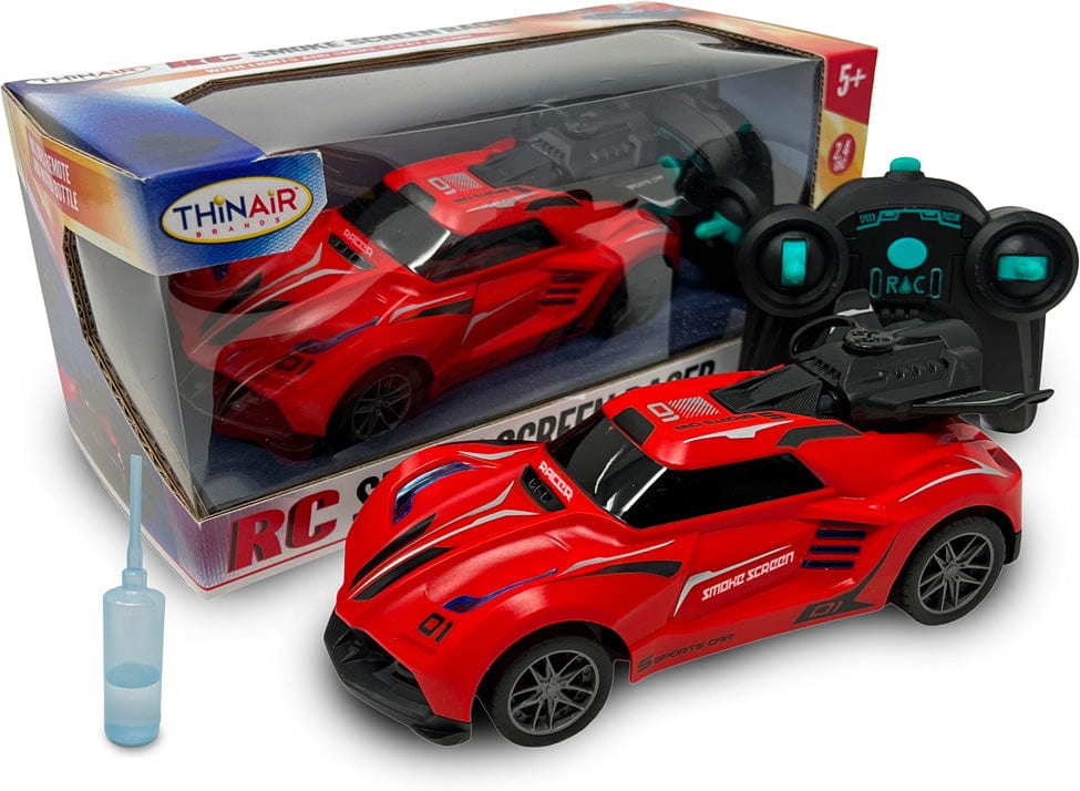 Red Remote Control Smoke Screen Racer - Image 5