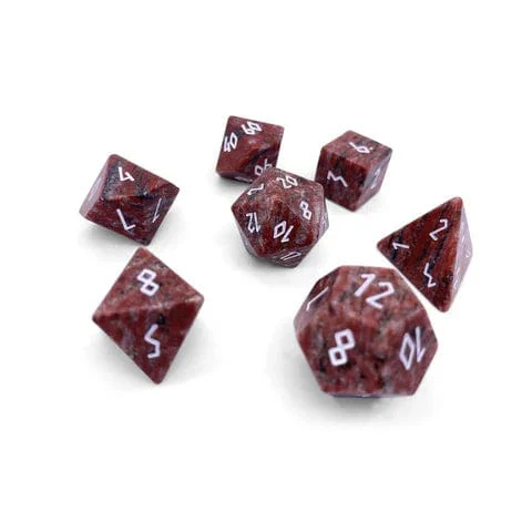 Red Sesame Jasper 7 Die Set - Image 2