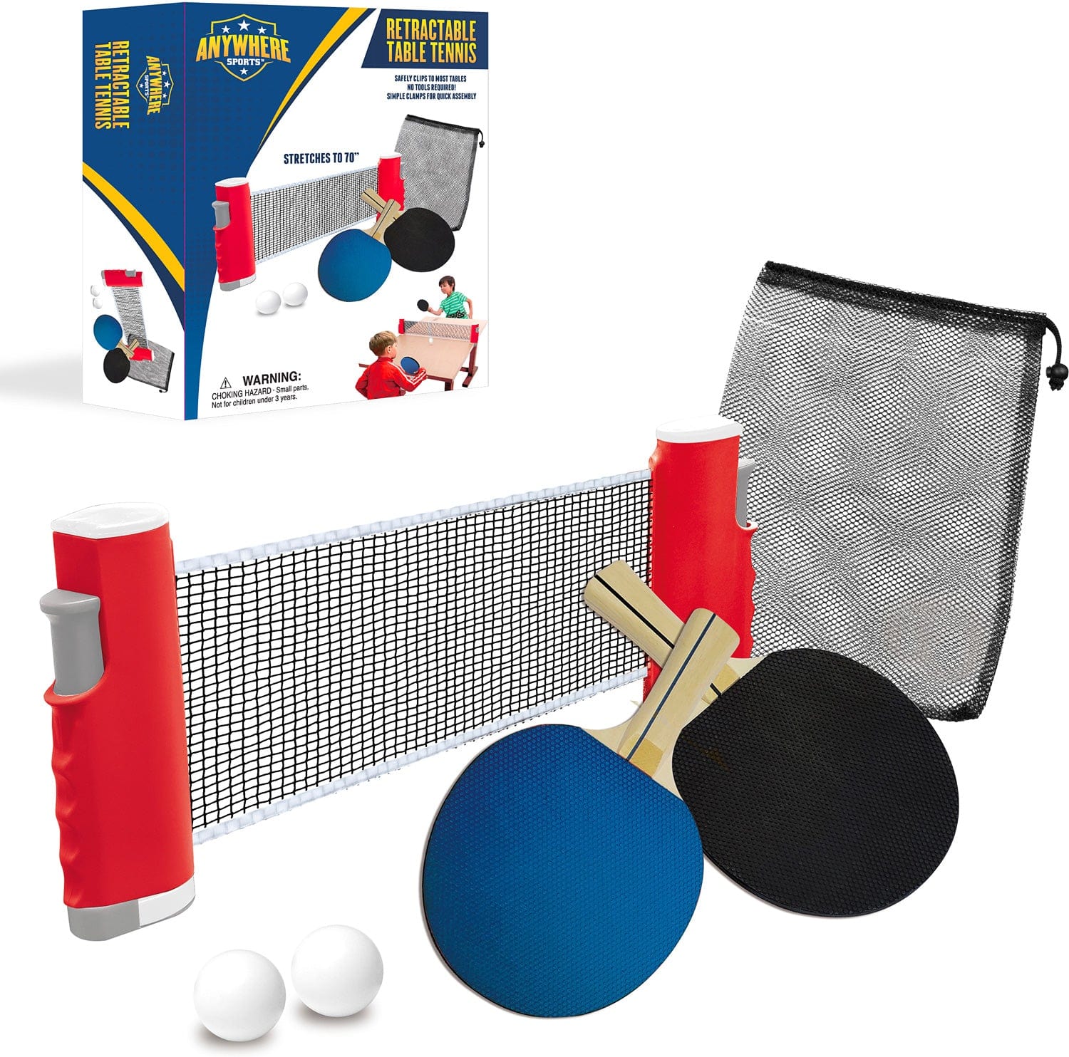 Retractable Table Tennis Set - Image 5