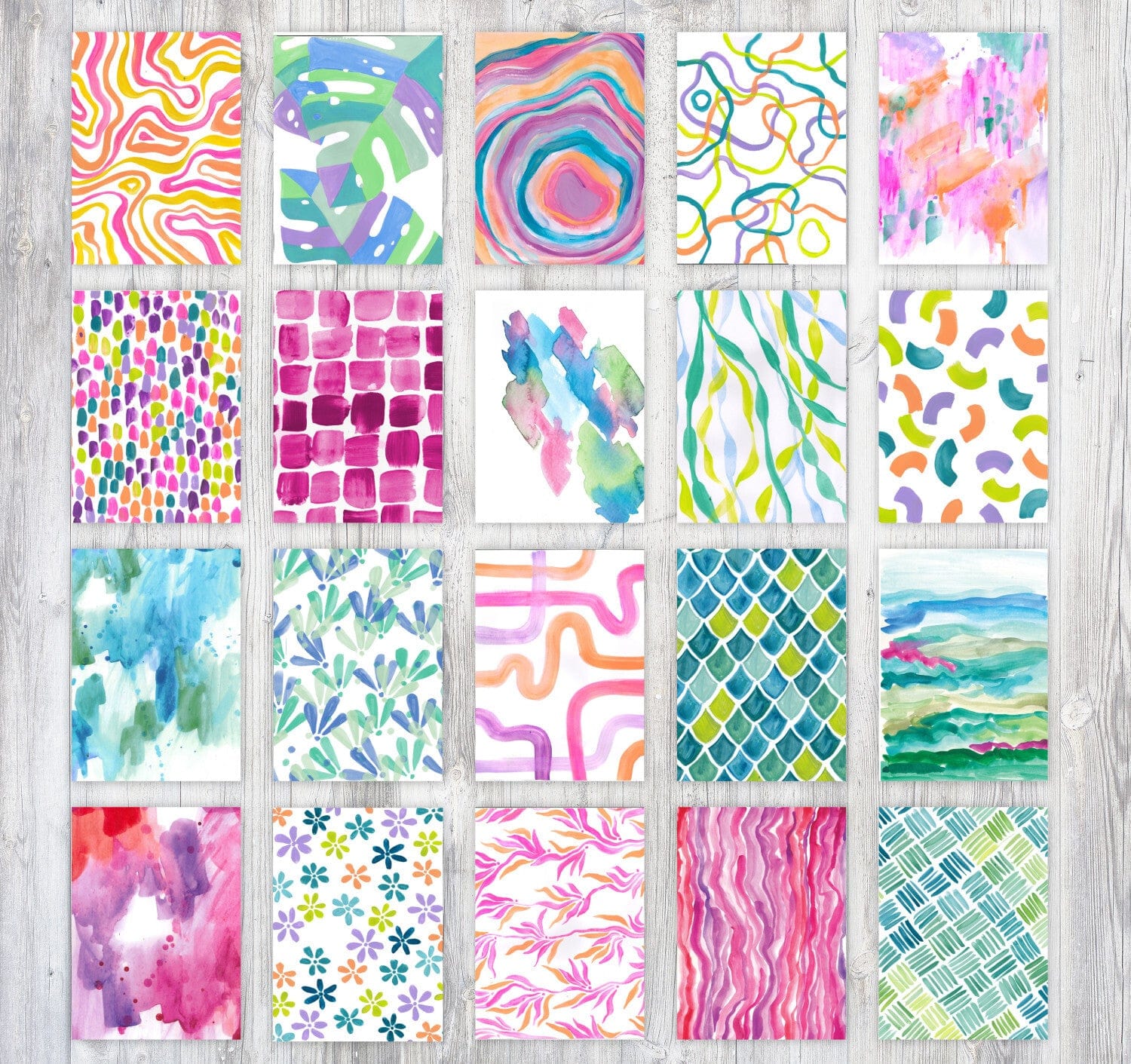 Reverse Coloring & Doodling Book - Brights Edition - Image 3