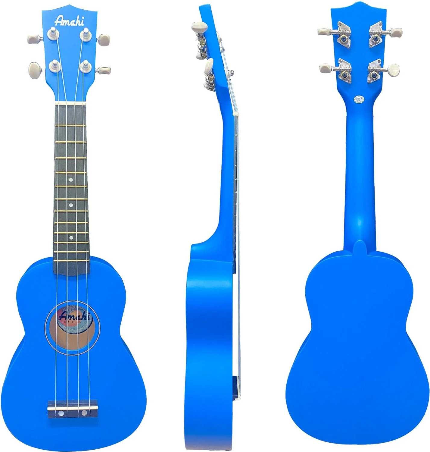 Robin Egg Blue Ukulele - Image 3