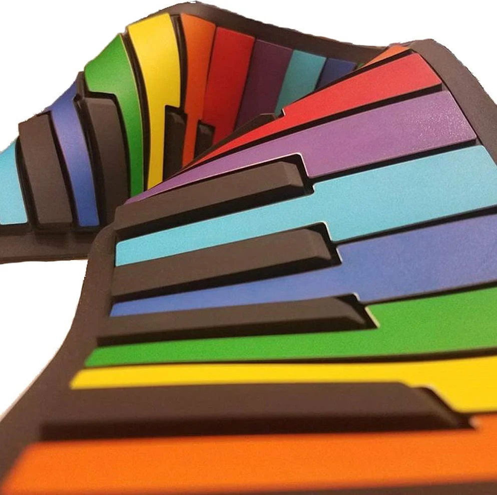Rock N' Roll It! Rainbow Piano - Image 6