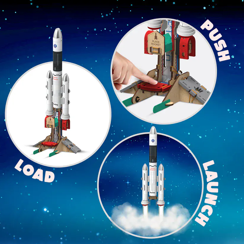 Rocket Launcher | DIY STEM Construction Toy | 6 + Years - Image 6