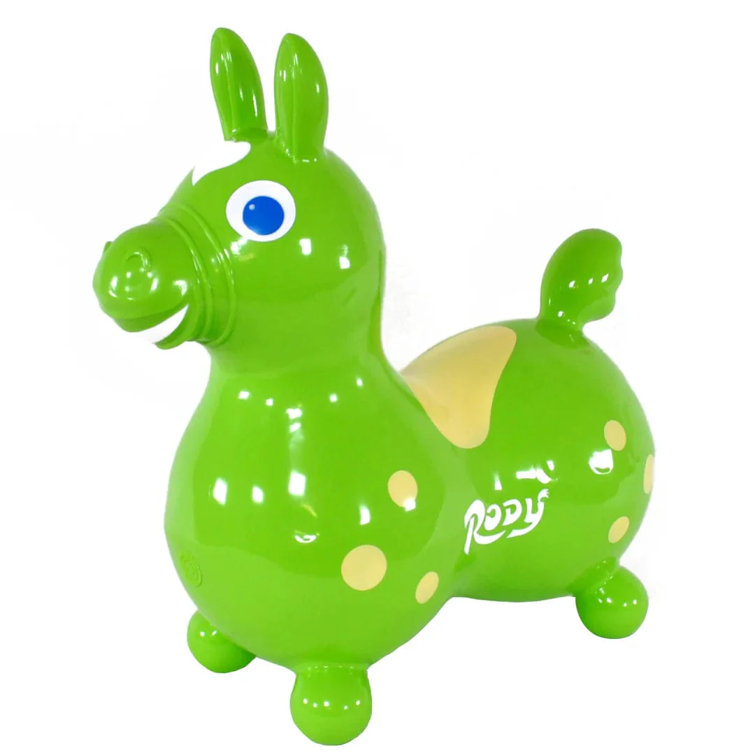 Rody Horse Lime Green W/Pump