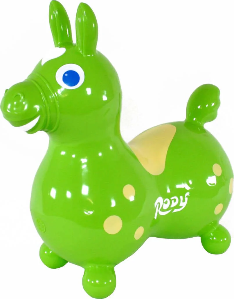 Rody Horse Lime Green W/Pump - Image 3