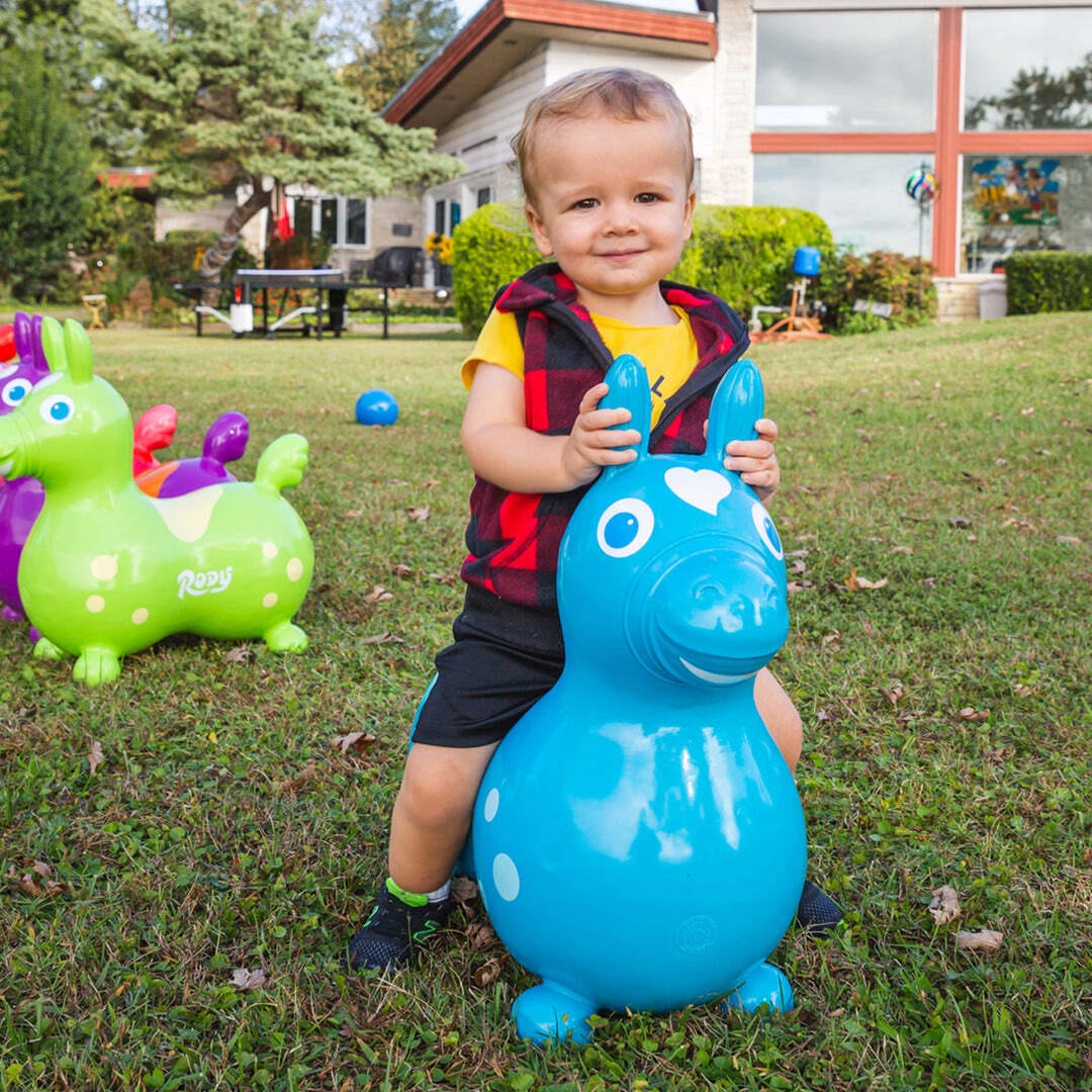 Rody Horse Lime Green W/Pump - Image 5