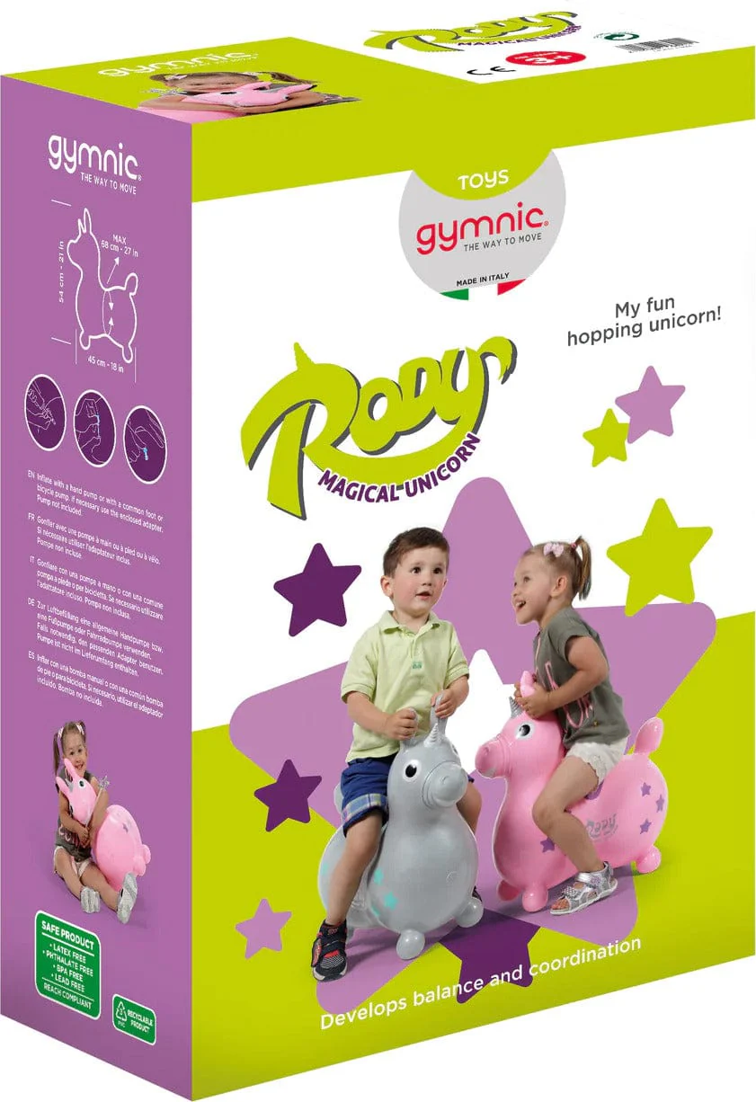 Rody Unicorn Light Pink W/Pump - Image 3
