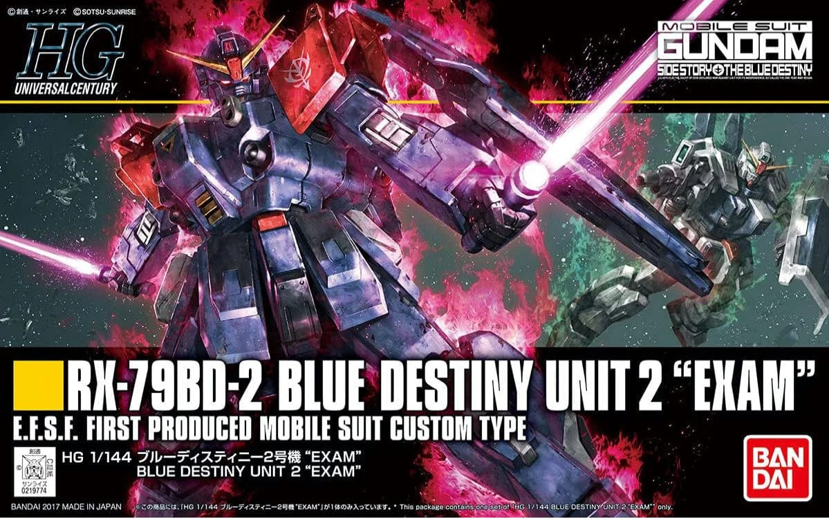 RX-79BD-2 Blue Destiny Unit 2 "Exam"