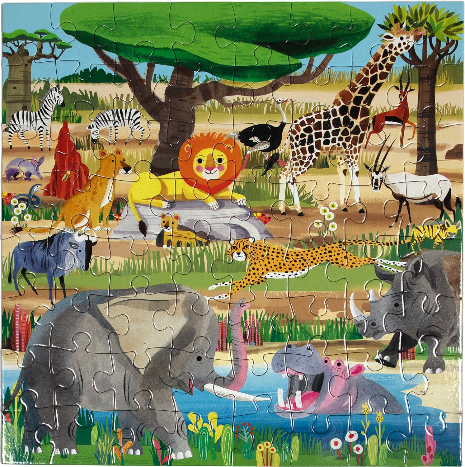 Savanna - 64 Piece Puzzle - Image 2