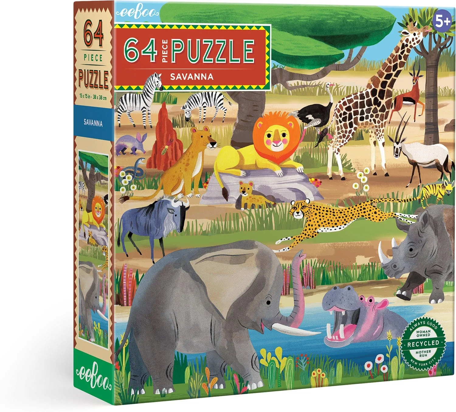 Savanna - 64 Piece Puzzle - Image 4