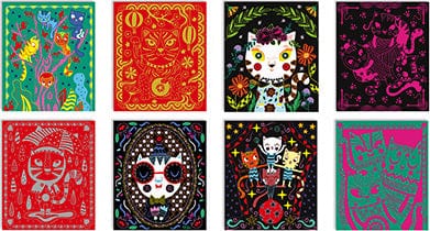 Scratch Art Cats - Image 2