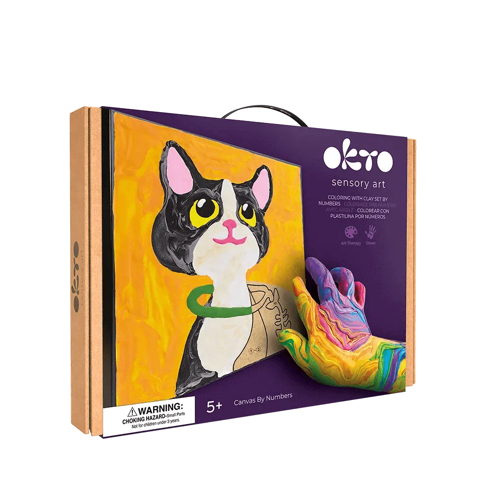 Sensory Art Cat